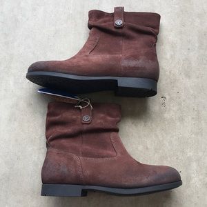 Birkenstock Sarnia Suede Leather, Espresso Euro 36